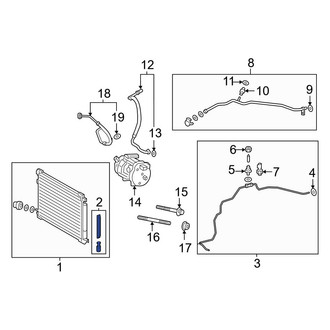 Toyota OE - A/C Receiver Drier