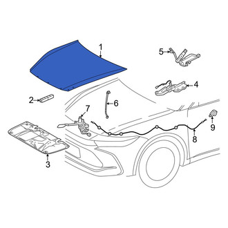 Toyota OE - Front Hood Panel