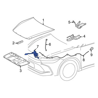 Toyota OE - Front Hood Latch