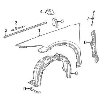 Toyota OE - Fender & Components