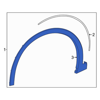 Toyota OE - Lower Wheel Arch Molding Seal