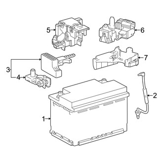 Toyota OE - Electrical - Battery (Conventional)