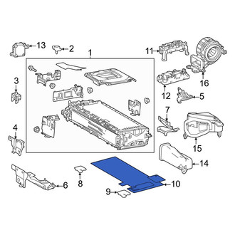 Toyota OE - Drive Motor Battery Pack Tray