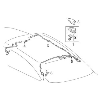 Toyota OE - Electrical - Antenna