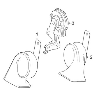 Toyota OE - Electrical - Horn