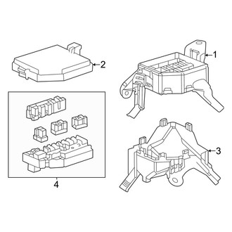 Toyota OE - Electrical - Fuse & Relay (Engine Compartment, Passenger Side)