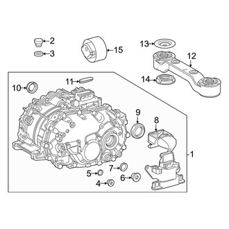 Toyota OE - Electrical Components (Rear Drive Unit), (2.5L)