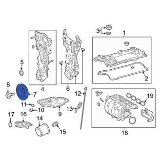 Toyota OE - Engine Crankshaft Pulley