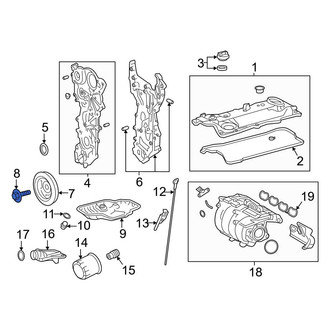 Toyota OE - Engine Crankshaft Pulley Bolt