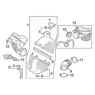 Toyota OE - Engine / Transaxle - Air Intake (2.4L)