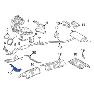 Toyota OE - Front Floor Pan Heat Shield