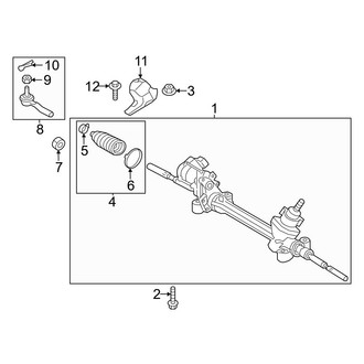 Toyota OE - Steering Gear & Linkage (Front)