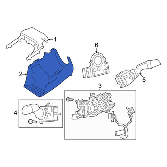 Toyota OE - Lower Steering Column Cover