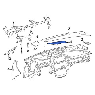 Toyota OE - Instrument Panel Cover