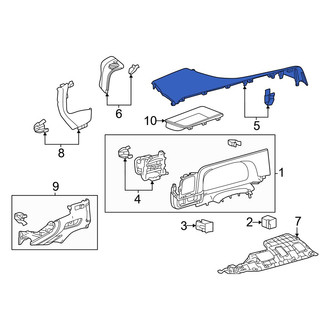 Toyota OE - Left Upper Inner Instrument Panel Trim Panel