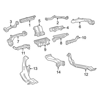 Toyota OE - Instrument Panel - Ducts