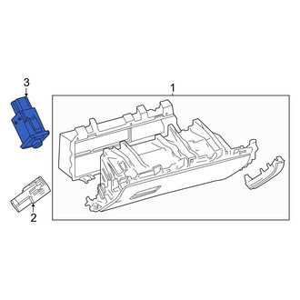 Toyota OE - Trunk Lid Release Switch