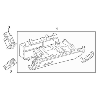 Toyota OE - Instrument Panel - Glove Box
