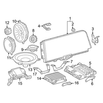 Toyota OE - Instrument Panel - Sound System