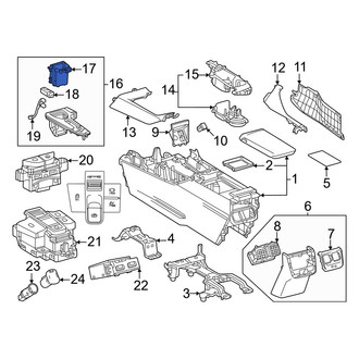 Toyota OE - Console Compartment