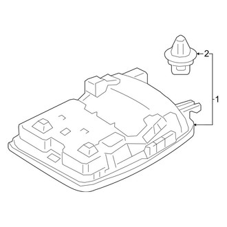 Toyota OE - Overhead Console