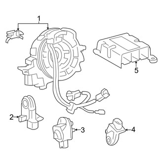 Toyota OE - Restraint Systems - Air Bag Components (Modules & Sensors)