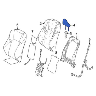 Toyota OE - Front Right Headrest