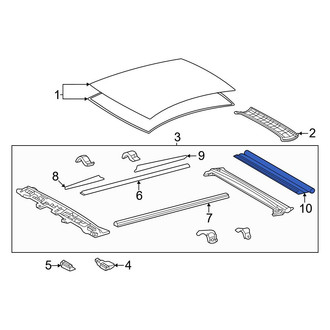 Toyota OE - Sunroof Cover