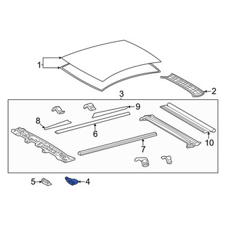 Toyota OE - Sunroof Drive Gear