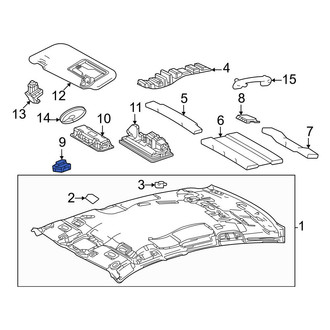 Toyota OE - Navigation Microphone