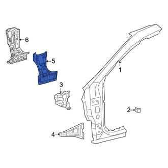 Toyota OE - Left Lower Inner Body A-Pillar