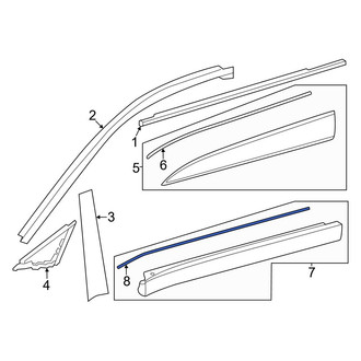 Toyota OE - Door Molding Seal