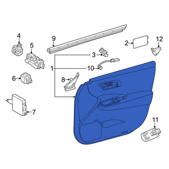 Toyota OE - Front Left Inner Door Interior Trim Panel