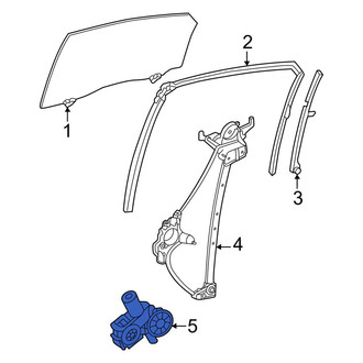 Toyota OE - Rear Left Window Motor