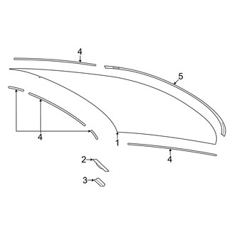 Toyota OE - Back Glass - Glass