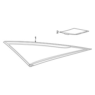 Toyota OE - Quarter Panel - Glass