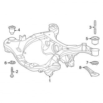 2024 Toyota Crown Chassis Frames & Rails - CARiD.com