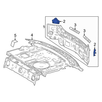 Toyota OE - Rear Body Panel Bracket