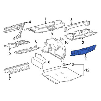 Toyota OE - Rear Rear Body Panel Trim Panel