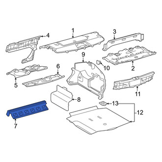 Toyota OE - Rear Lower Trunk Trim Panel