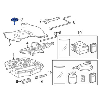 Toyota OE - Spare Tire Stud