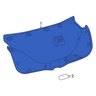 Toyota OE - Rear Deck Lid Trim