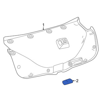 Toyota OE - Rear Deck Lid Handle