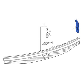 Toyota OE - Rear Right Inner Tail Light Cover