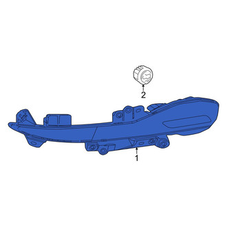 Toyota OE - Rear Left Back Up Light Assembly
