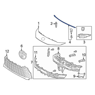 Toyota OE - Front Hood Seal