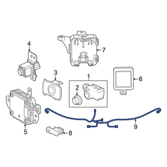 Toyota OE - Front Parking Aid System Wiring Harness