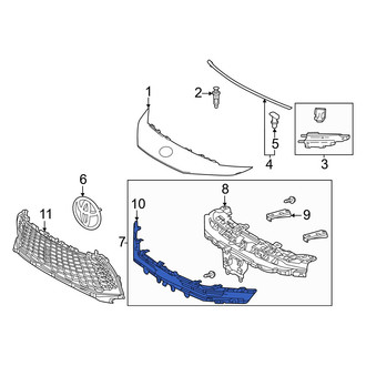 Toyota OE - Front Lower Grille