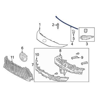 Toyota OE - Front Hood Seal