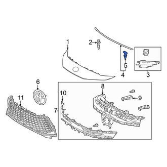 Toyota OE - Hood Seal Clip